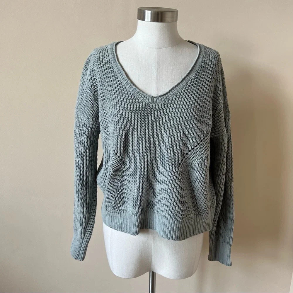 Abercrombie soft collection drop shoulder sweater 5542